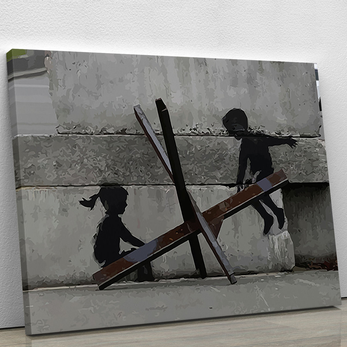 Beejoir ビジョア【LV Child】 banksy ロッカクアヤコ Banksy_Ukraine_Children_Tank_T