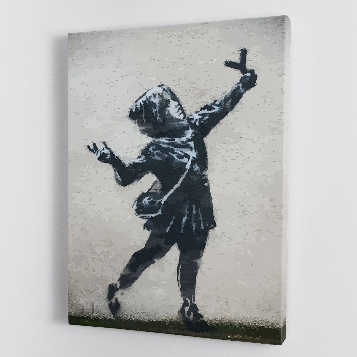 Banksy Valentines Day Marsh Lane Canvas Print or Poster - Canvas Art Rocks - 1