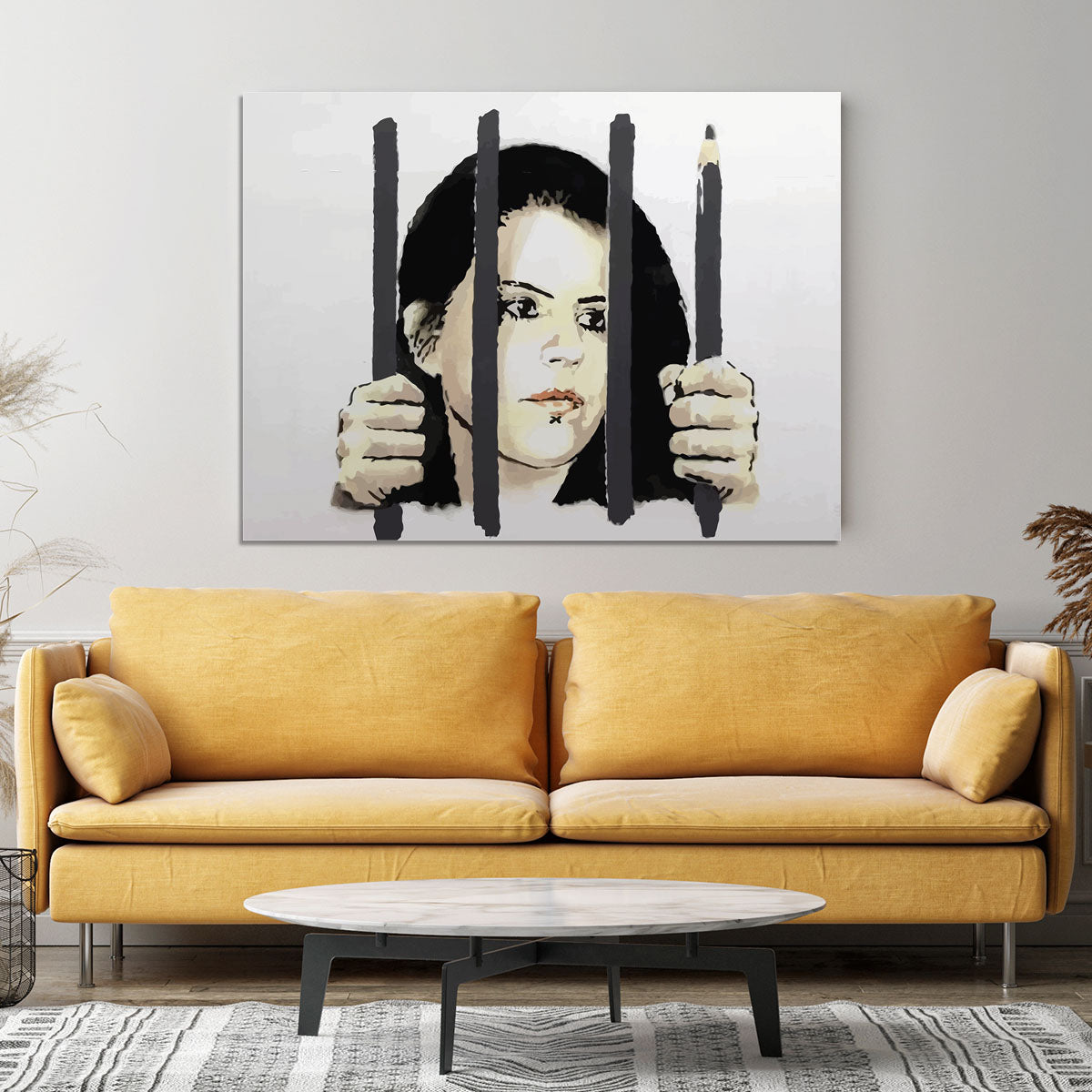 Banksy Zehra Dogan New York Canvas Print or Poster - Canvas Art Rocks - 4