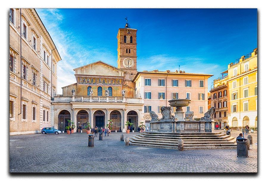 Basilica of Saint Mary in Rome Canvas Print or Poster - Canvas Art Rocks - 1