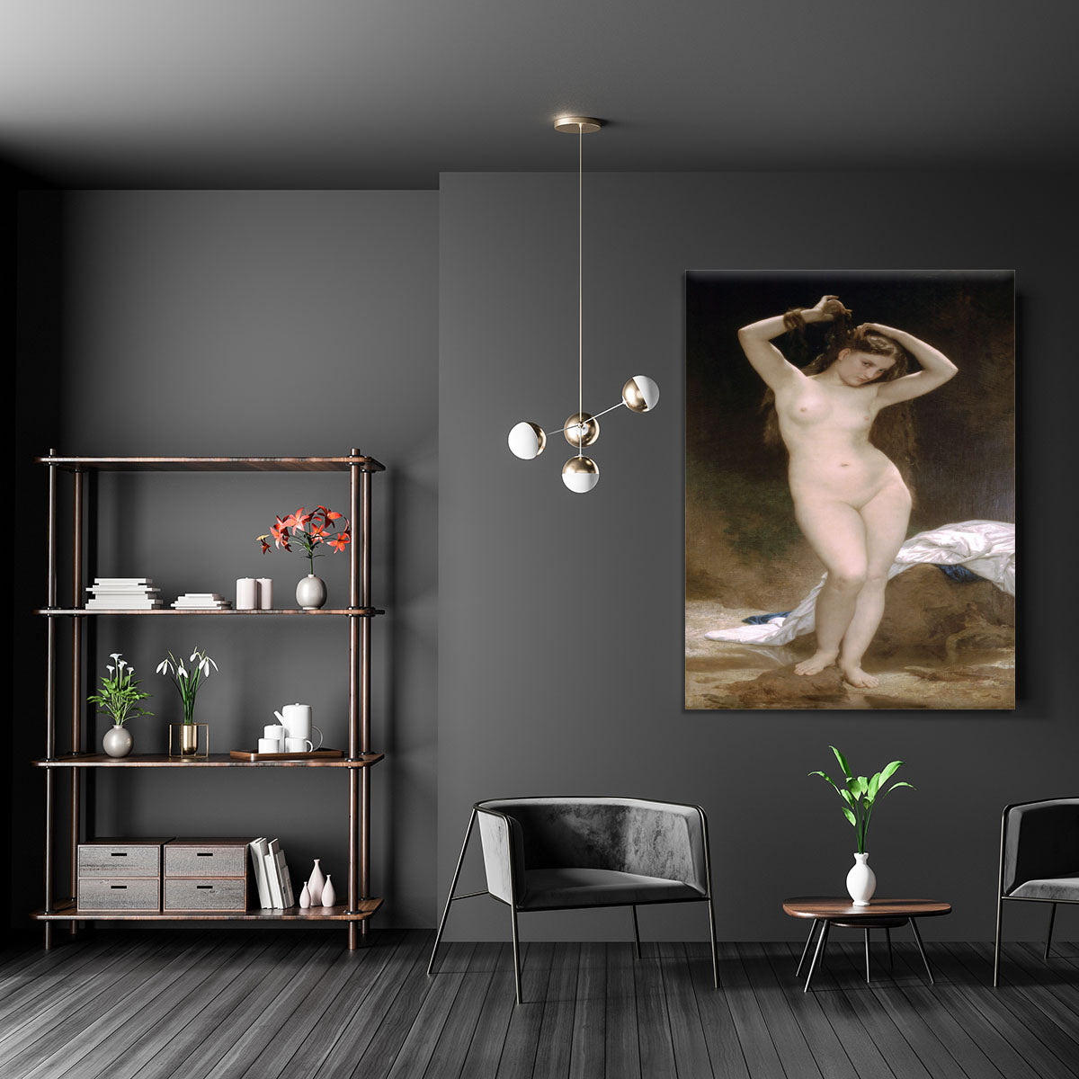 Bather By Bouguereau Canvas Print or Poster - Canvas Art Rocks - 5