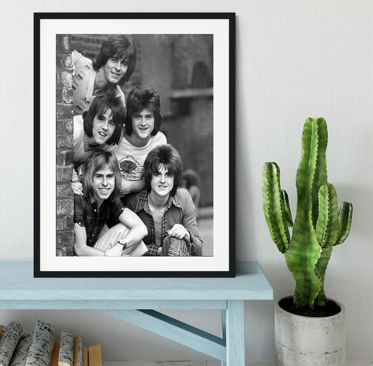 Bay City Rollers Framed Print - Canvas Art Rocks - 1