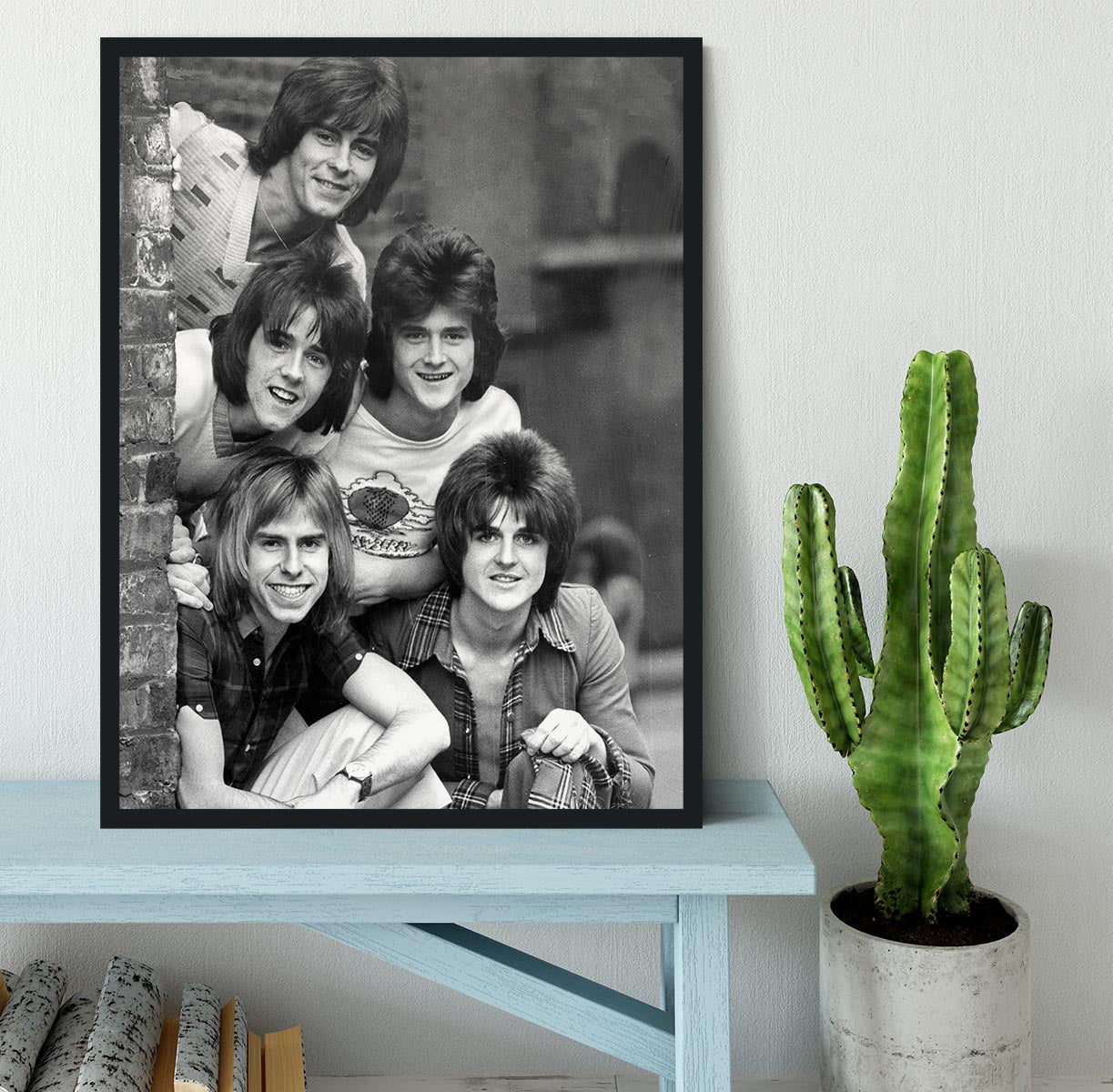 Bay City Rollers Framed Print - Canvas Art Rocks - 2
