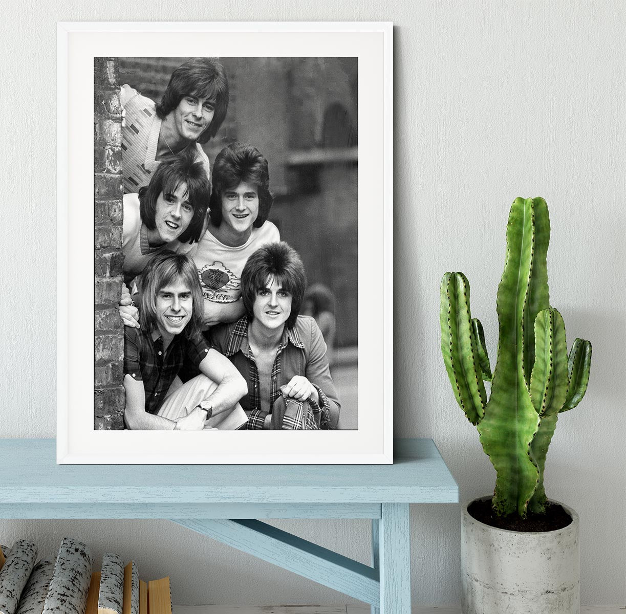 Bay City Rollers Framed Print - Canvas Art Rocks - 5