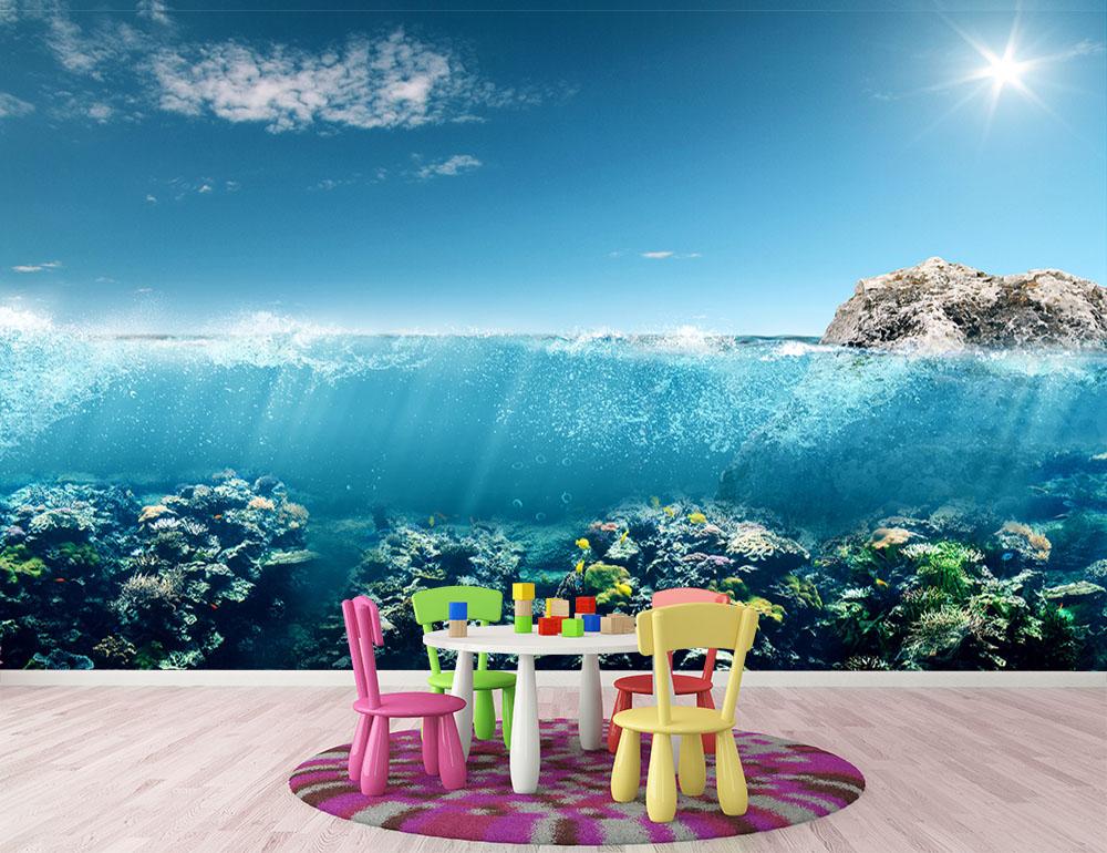 Beautiful underwater australia Wall Mural Wallpaper - Canvas Art Rocks - 2