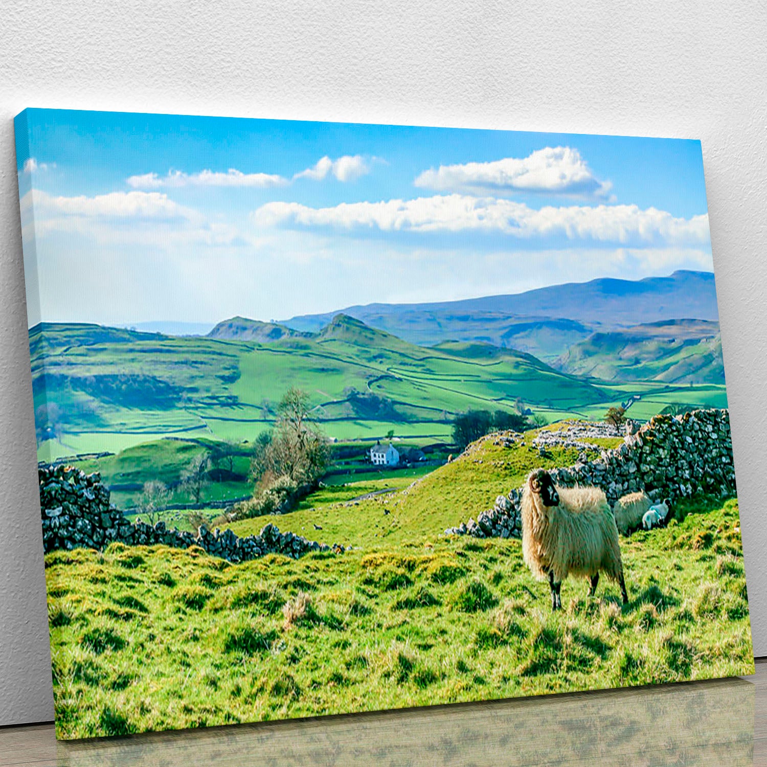 Beautiful yorkshire dales landscape Canvas Print or Poster - Canvas Art Rocks - 1