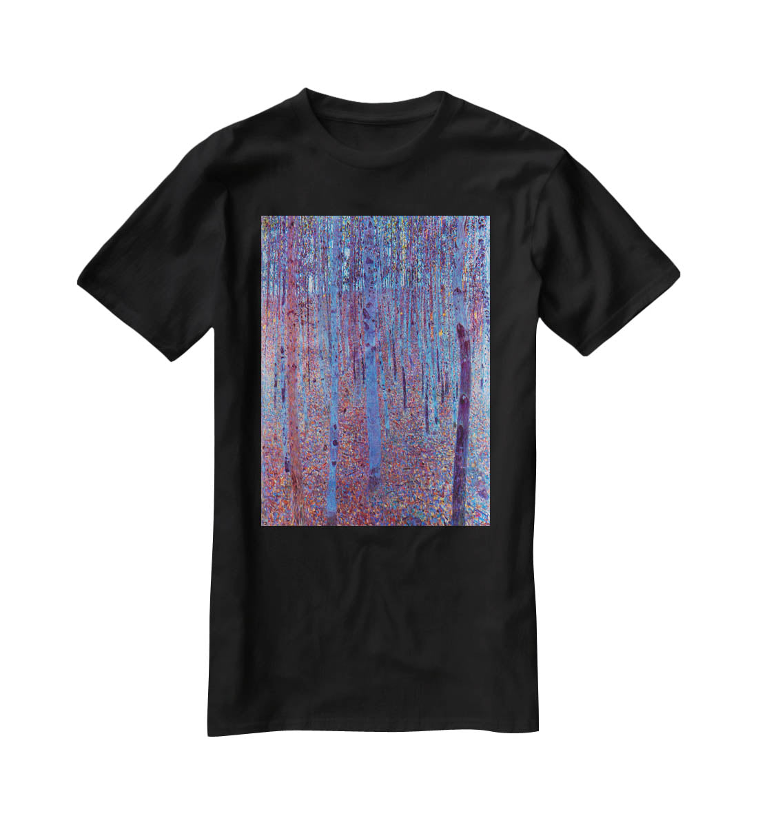 Beech Forest by Klimt T-Shirt - Canvas Art Rocks - 1