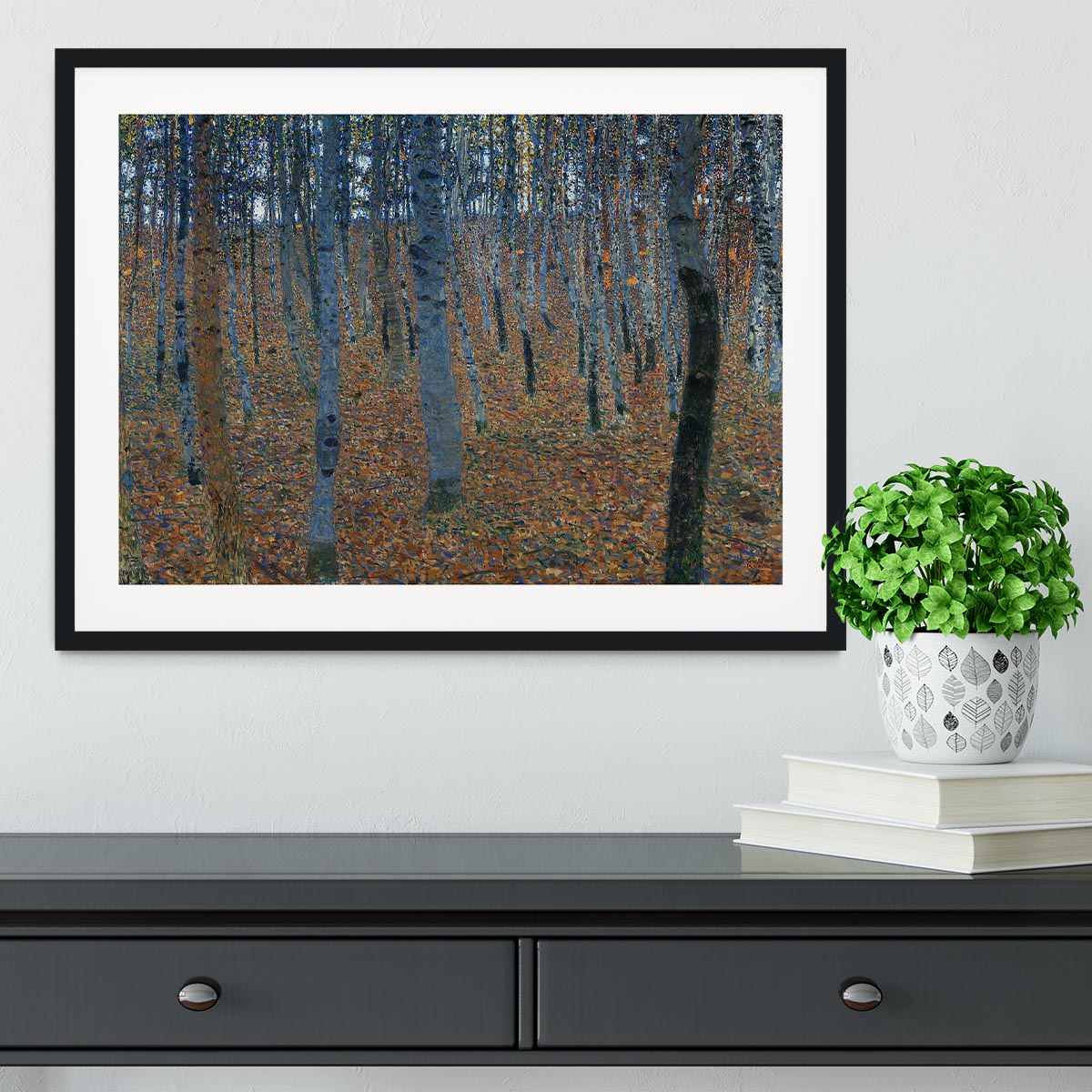 Beech Grove I by Klimt Framed Print - Canvas Art Rocks - 1