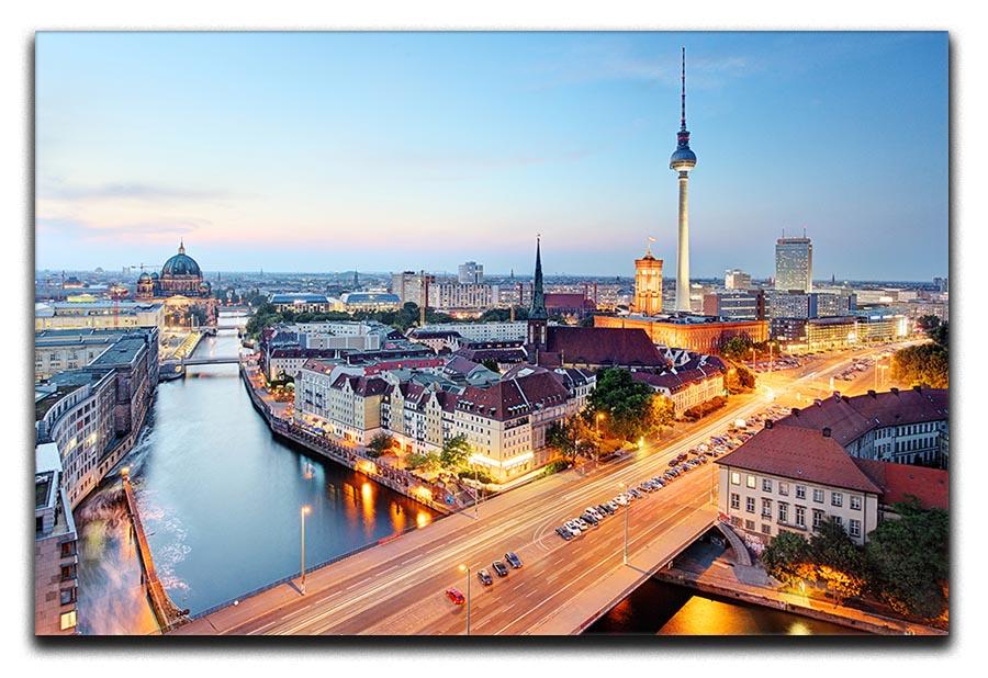 Berlin skyline Canvas Print or Poster - Canvas Art Rocks - 1