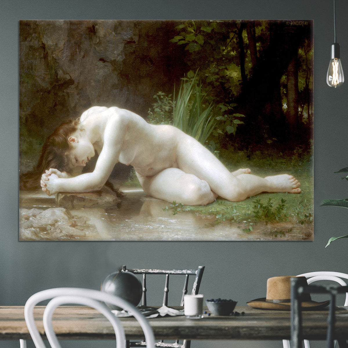 Biblis By Bouguereau Canvas Print or Poster - Canvas Art Rocks - 3