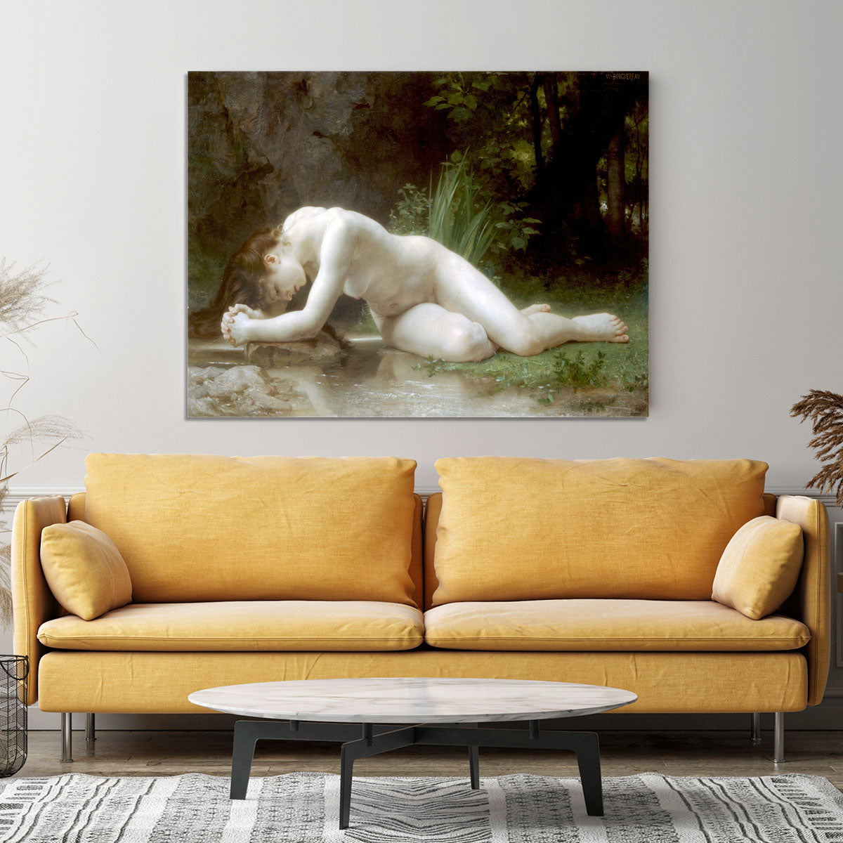 Biblis By Bouguereau Canvas Print or Poster - Canvas Art Rocks - 4