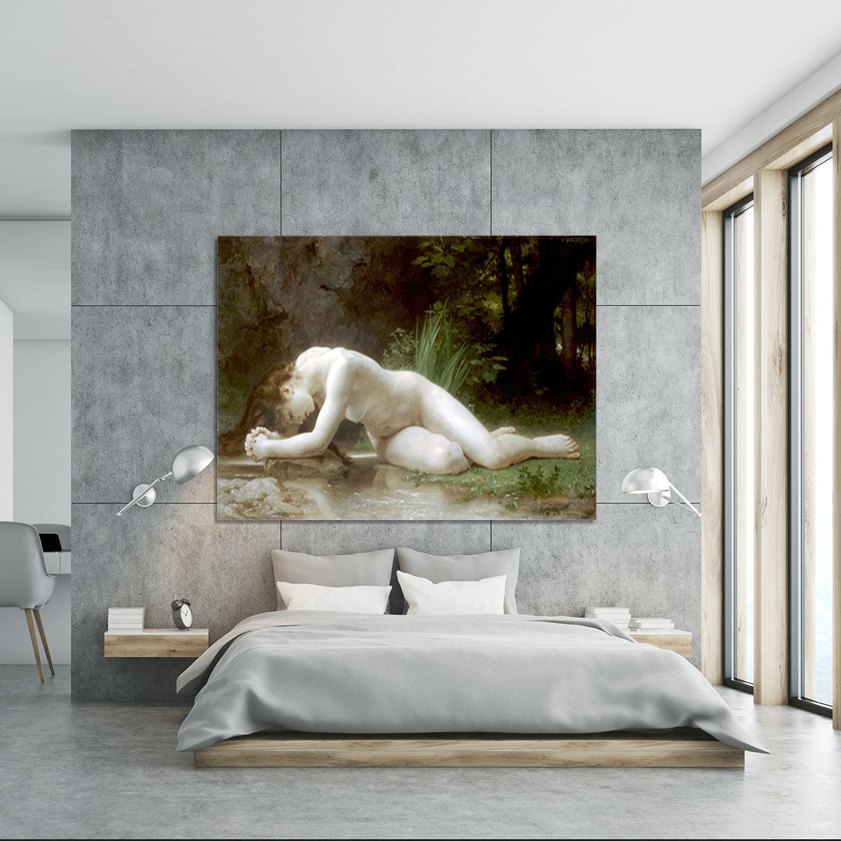 Biblis By Bouguereau Canvas Print or Poster - Canvas Art Rocks - 5