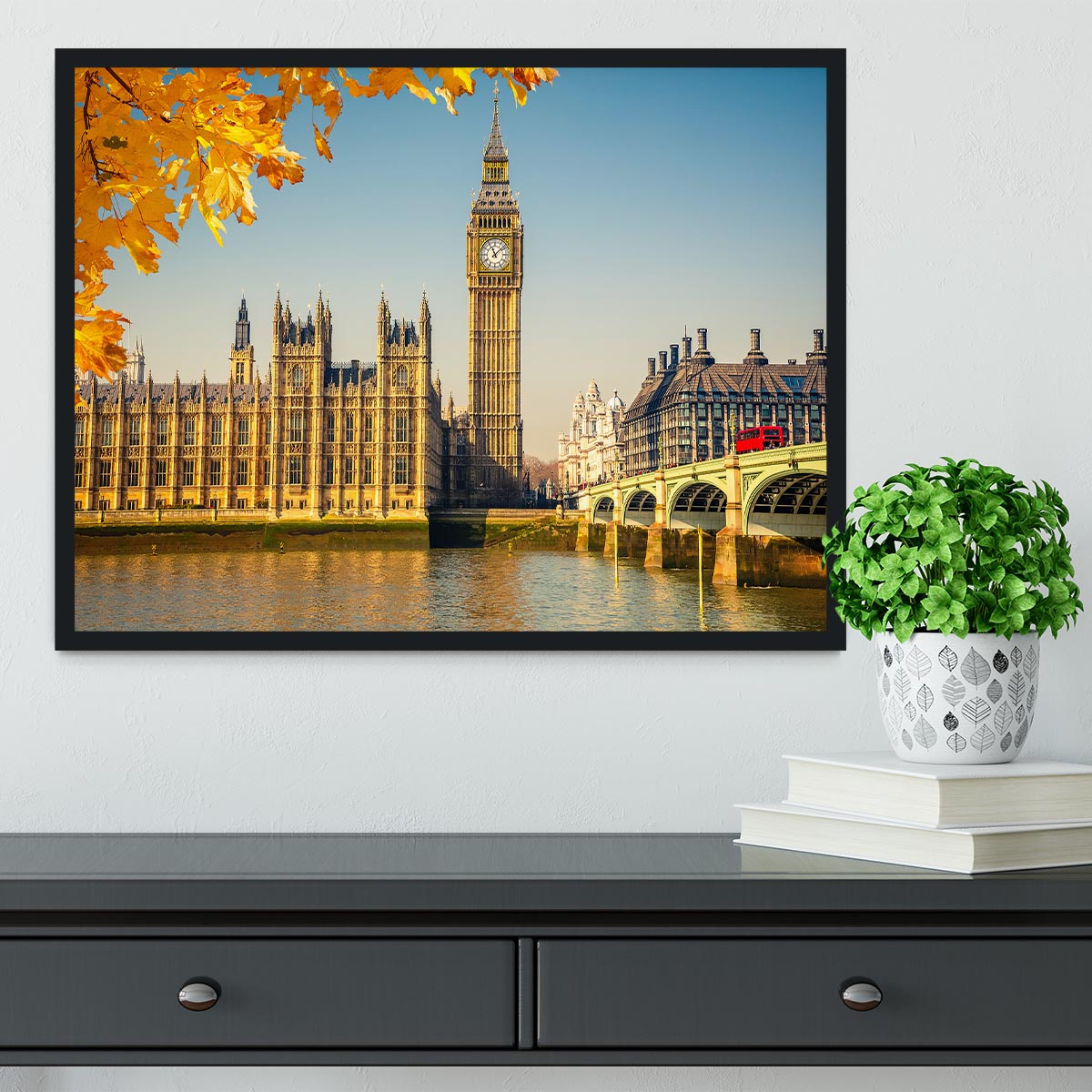 Big Ben Framed Print - Canvas Art Rocks - 2