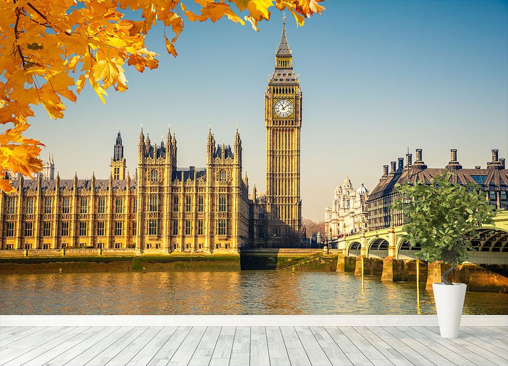Big Ben Wall Mural Wallpaper - Canvas Art Rocks - 4