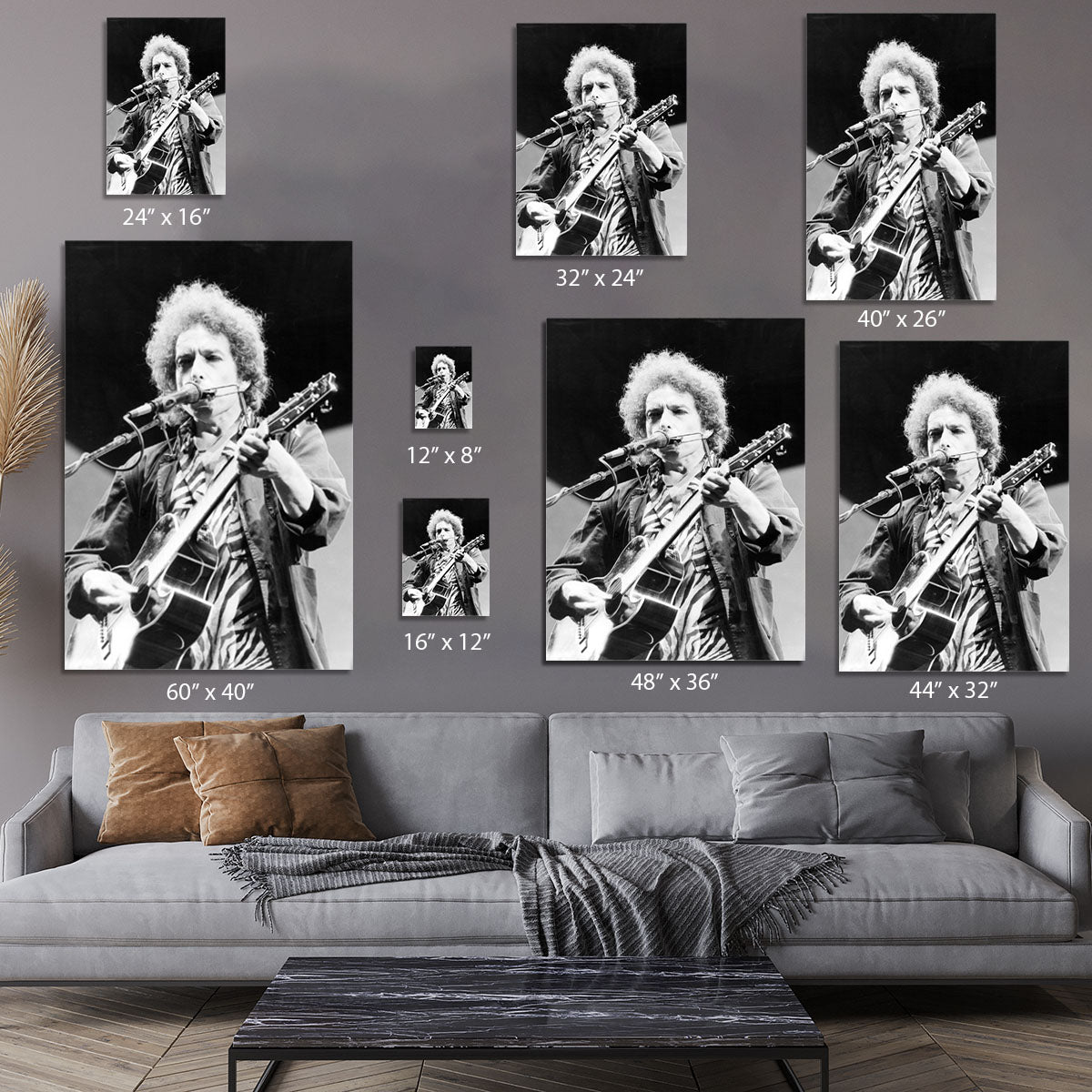 Bob Dylan 1984 Canvas Print or Poster - Canvas Art Rocks - 7