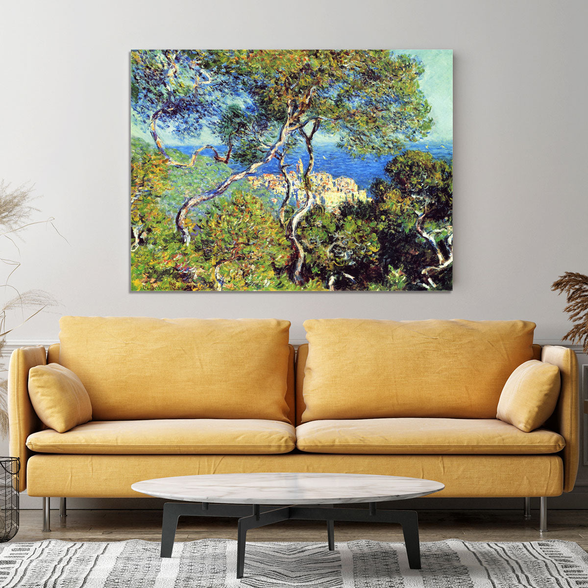 Bordighera by Monet Canvas Print or Poster - Canvas Art Rocks - 4