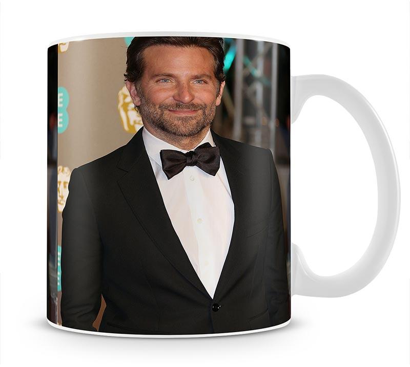 Bradley Cooper at the BAFTAs Mug - Canvas Art Rocks - 1