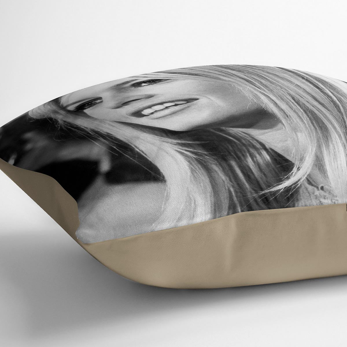 Brigitte Bardot in 1966 Cushion - Canvas Art Rocks - 2