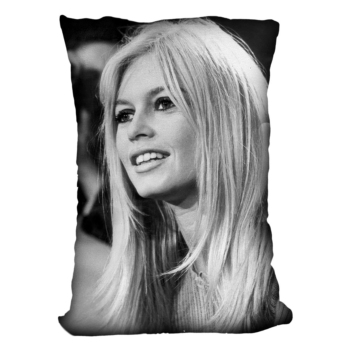 Brigitte Bardot in 1966 Cushion - Canvas Art Rocks - 4