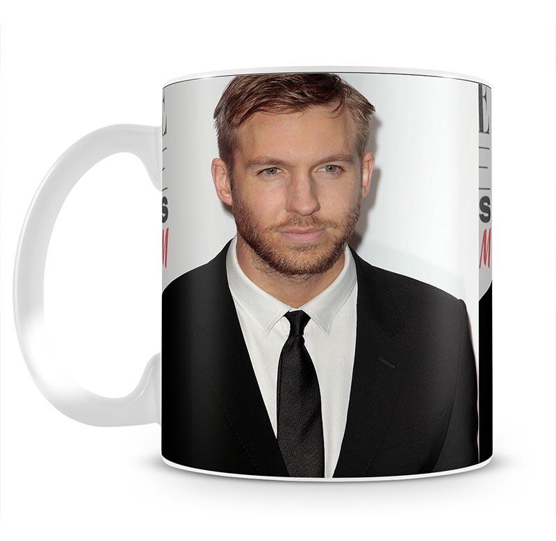 Calvin Harris in a tie Mug - Canvas Art Rocks - 2