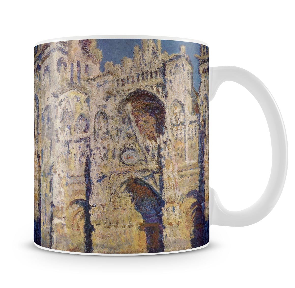Cathedral at Rouen by Monet Mug - Canvas Art Rocks - 4