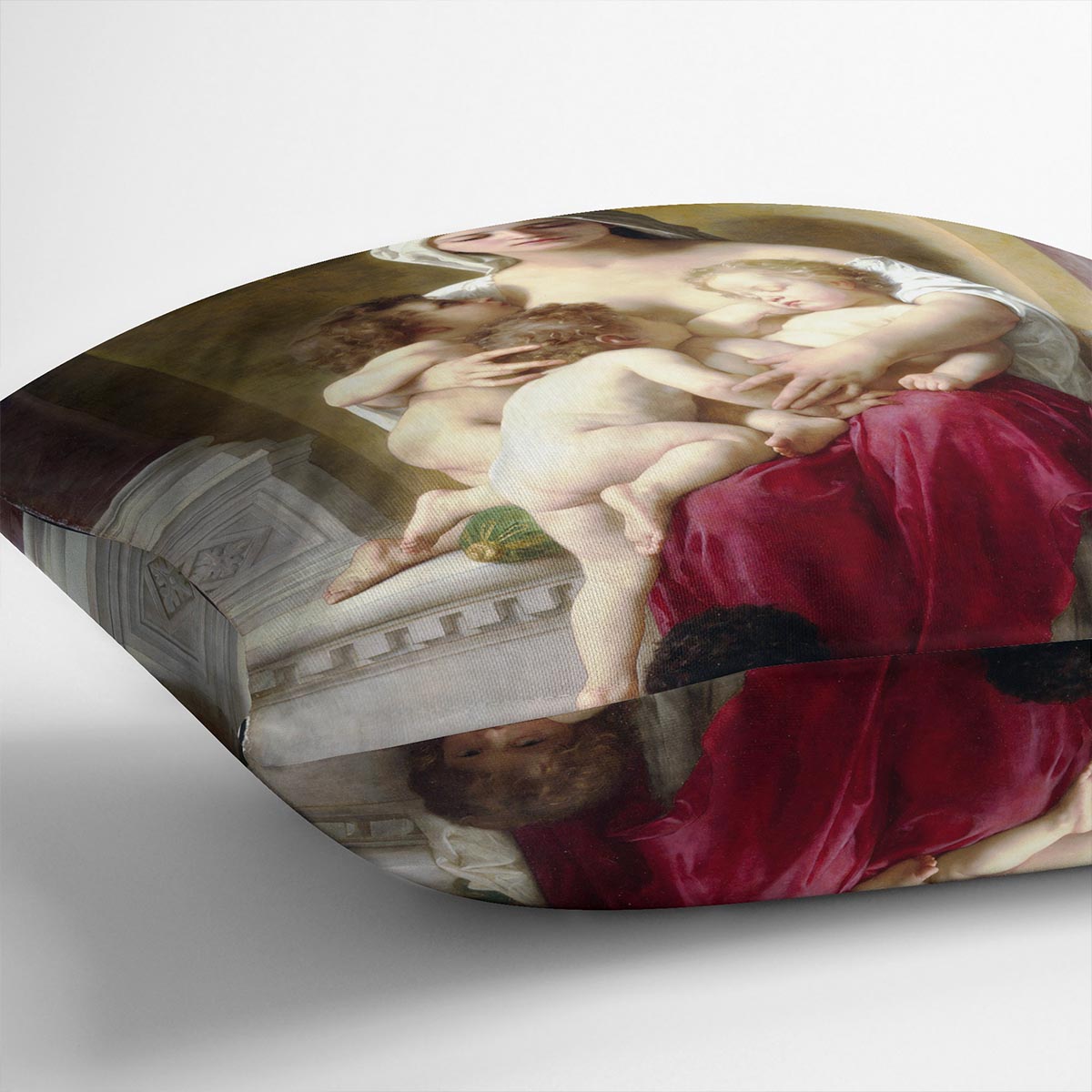 Charity By Bouguereau Cushion