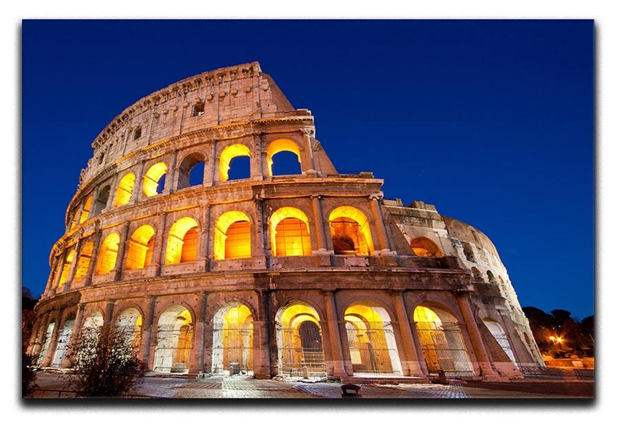 Colosseum Dome at dusk Canvas Print or Poster - Canvas Art Rocks - 1