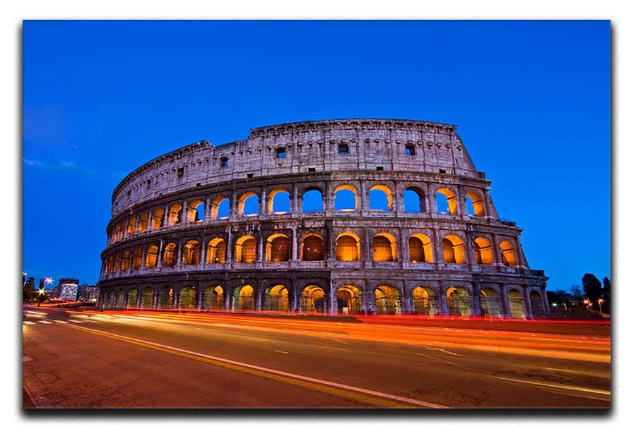 Colosseum at dusk Canvas Print or Poster - Canvas Art Rocks - 1