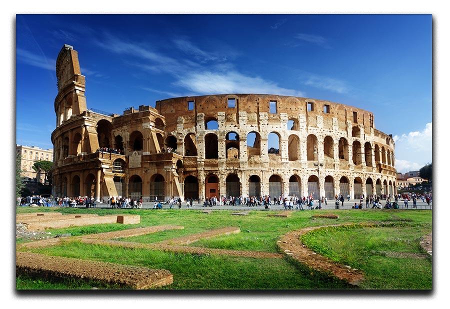 Colosseum in Rome Italy Canvas Print or Poster - Canvas Art Rocks - 1