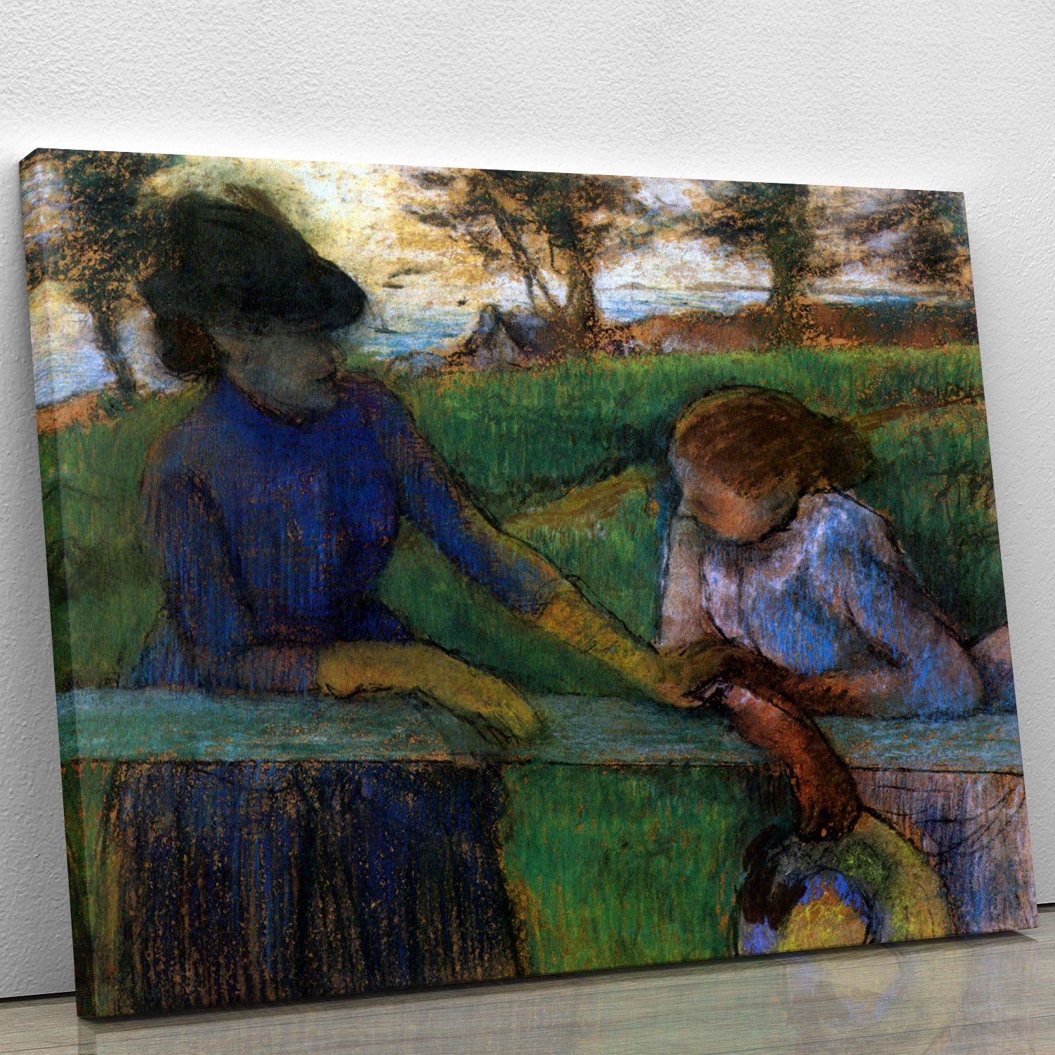 Conversation by Degas Canvas Print or Poster - Canvas Art Rocks - 1