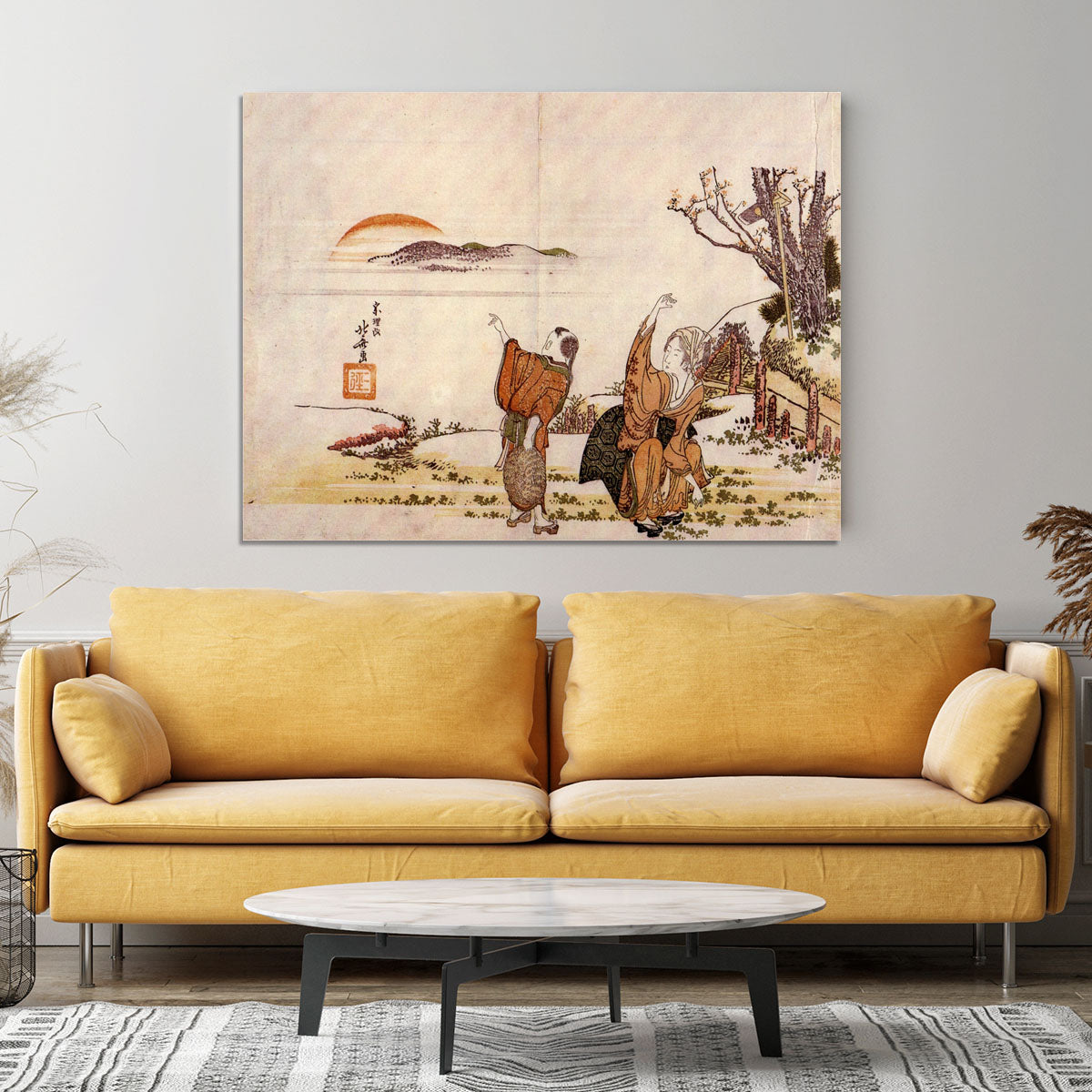 Crazy poetry by Hokusai Canvas Print or Poster - Canvas Art Rocks - 4