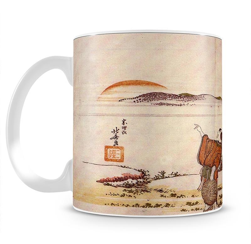 Crazy poetry by Hokusai Mug - Canvas Art Rocks - 2