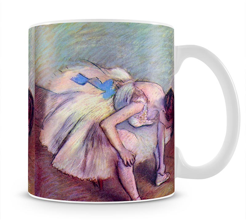 Dancer bent over by Degas Mug - Canvas Art Rocks - 1