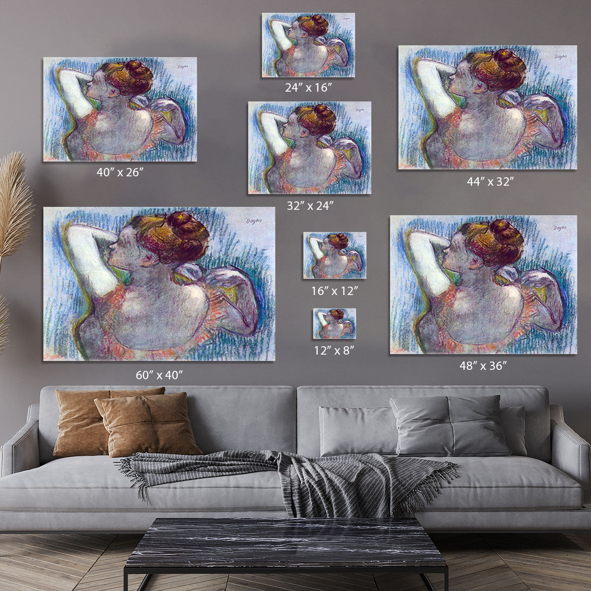 Dancer by Degas Canvas Print or Poster - Canvas Art Rocks - 7