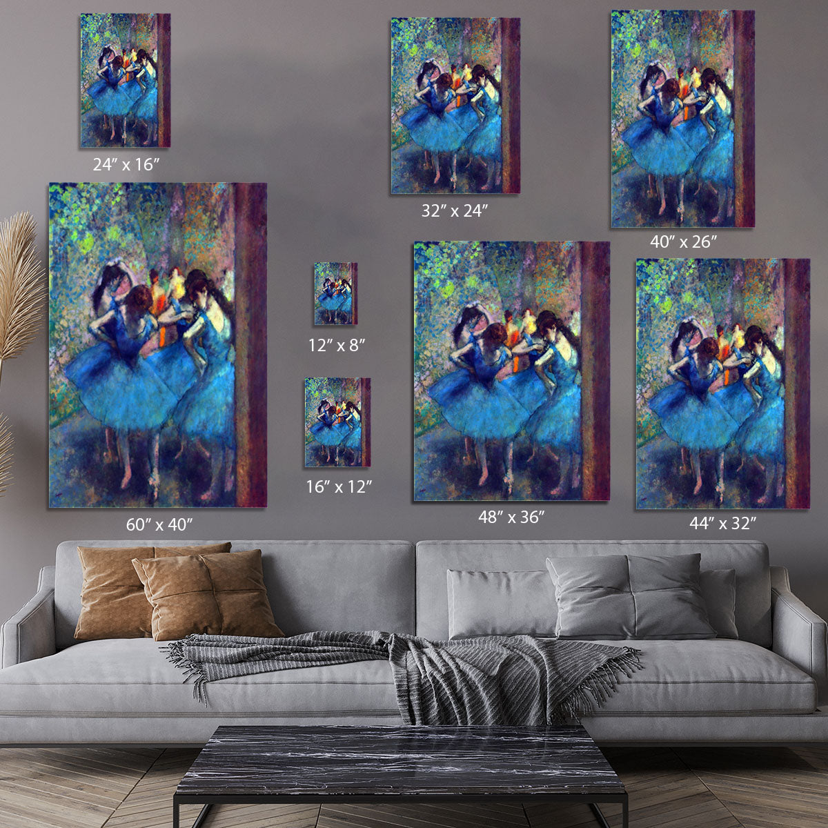 Dancers 1 by Degas Canvas Print or Poster - Canvas Art Rocks - 7