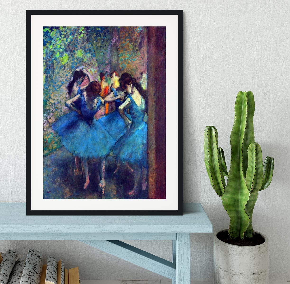 Dancers 1 by Degas Framed Print - Canvas Art Rocks - 1