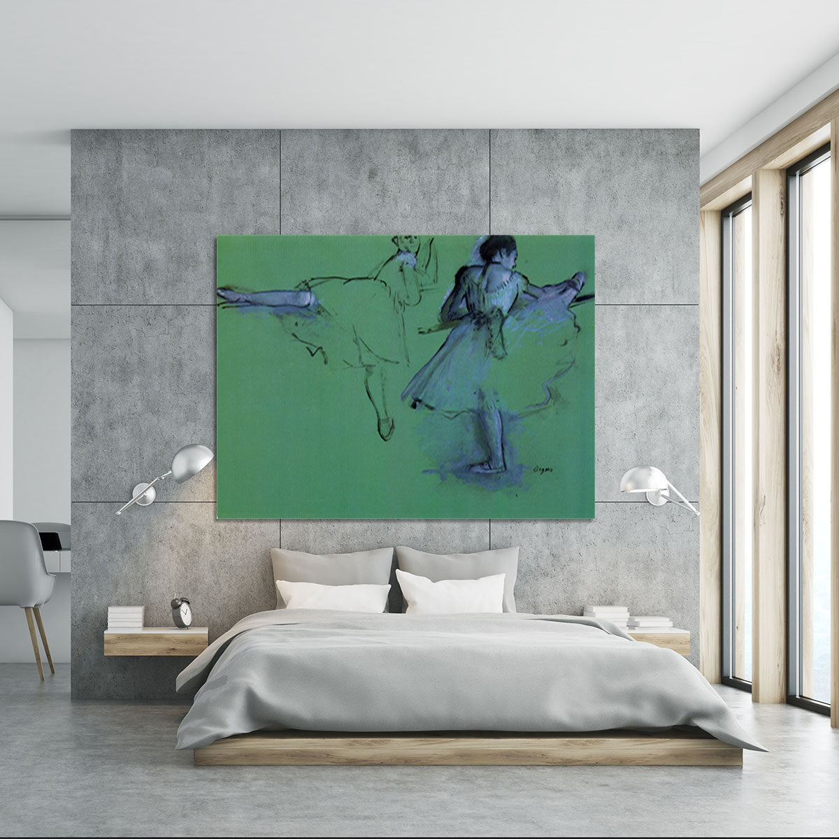 Dancers at the bar 2 by Degas Canvas Print or Poster - Canvas Art Rocks - 5