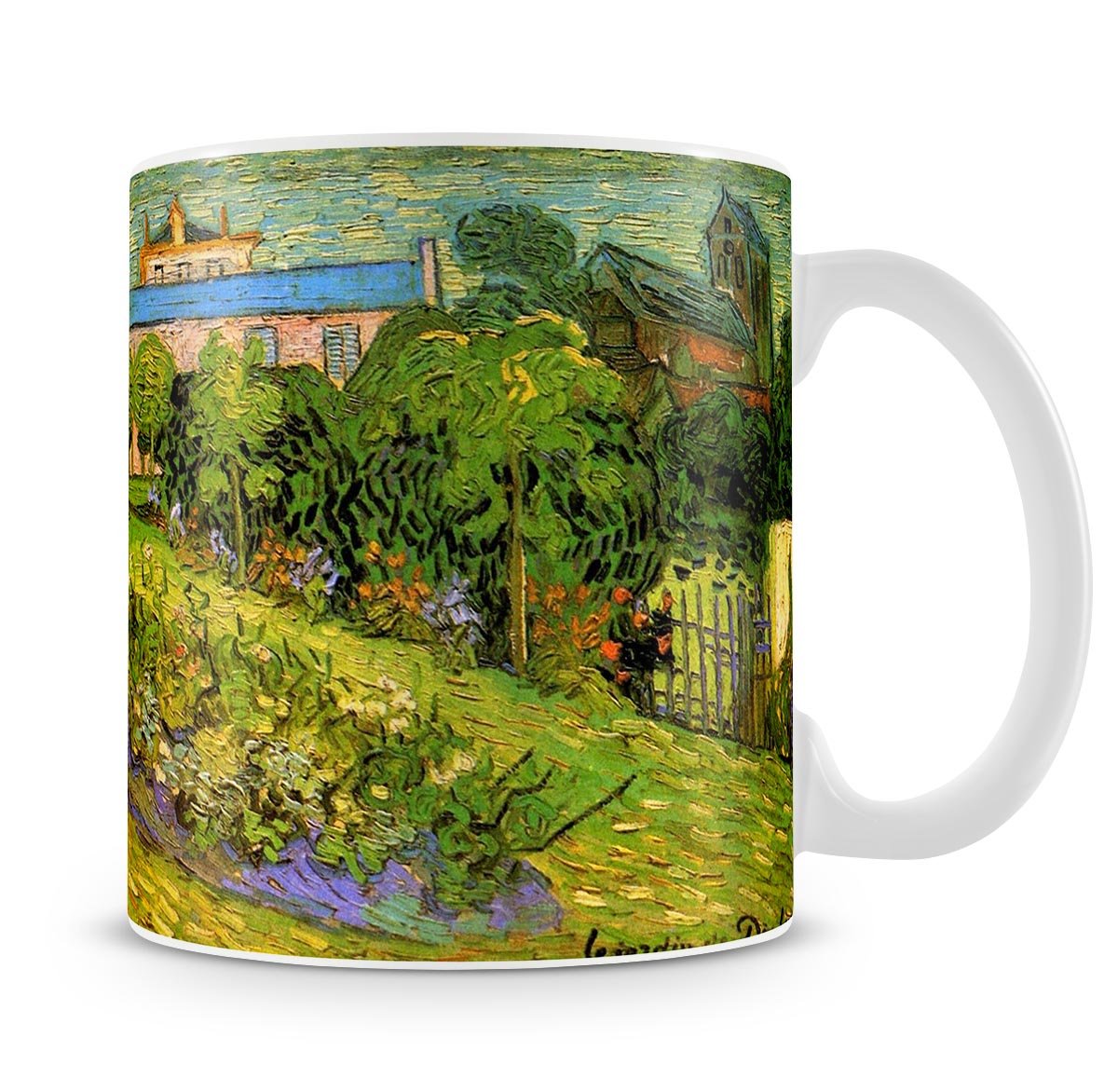 Daubigny's Garden 2 by Van Gogh Mug - Canvas Art Rocks - 4
