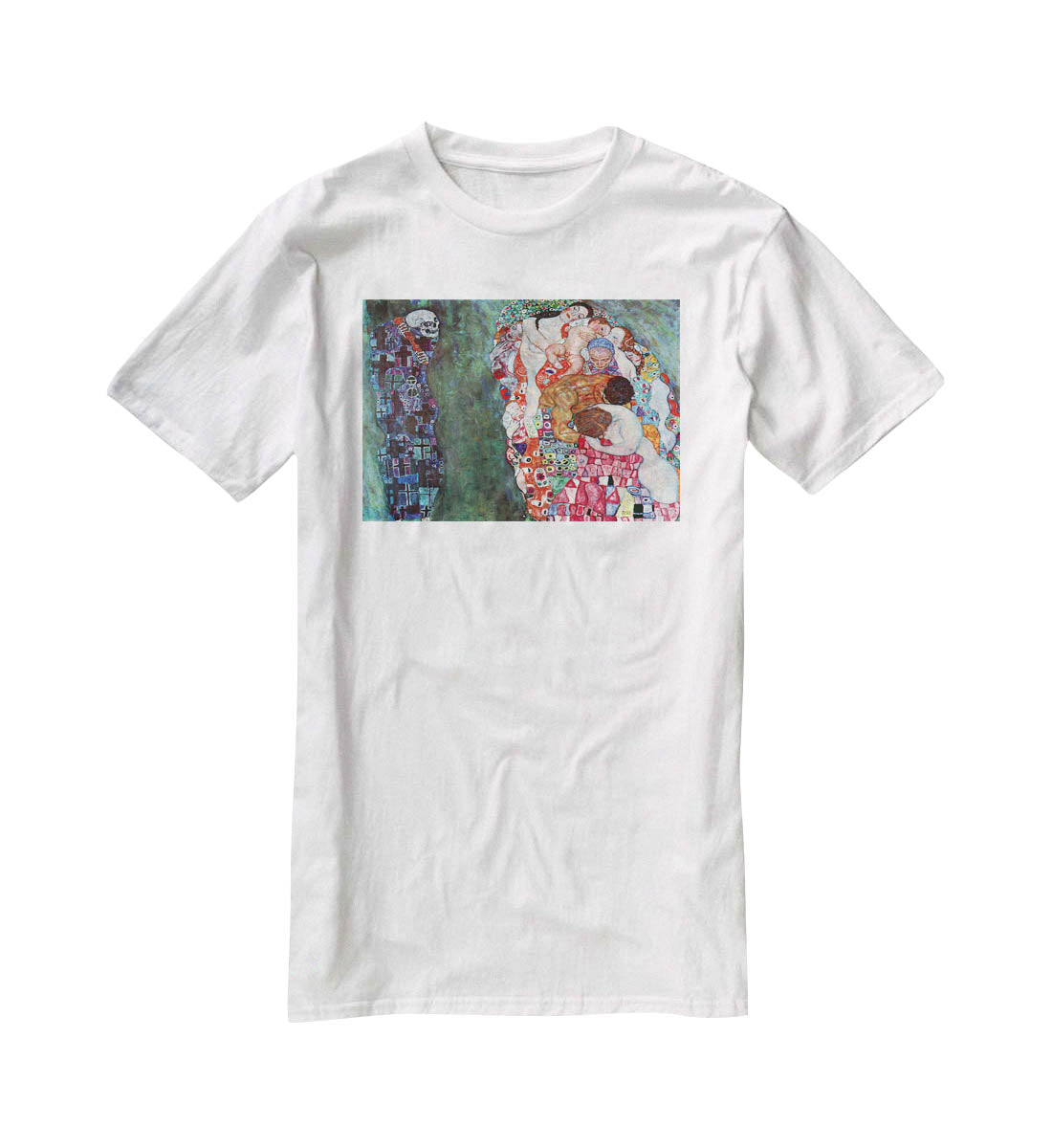 Death and Life by Klimt T-Shirt - Canvas Art Rocks - 5