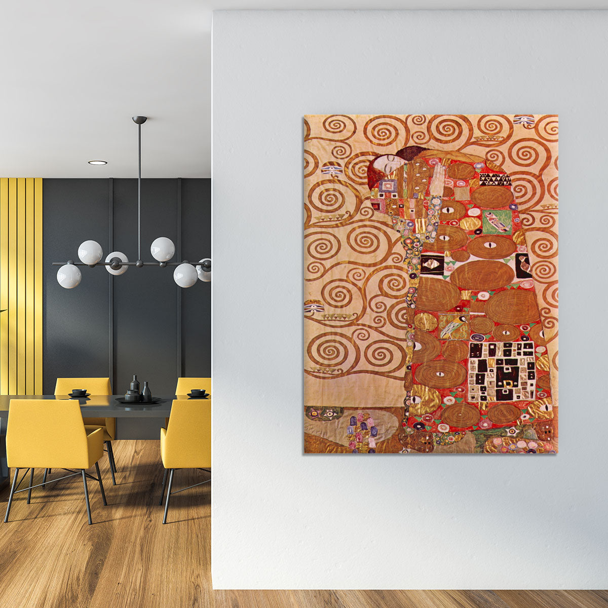 Embrace by Klimt Canvas Print or Poster - Canvas Art Rocks - 4