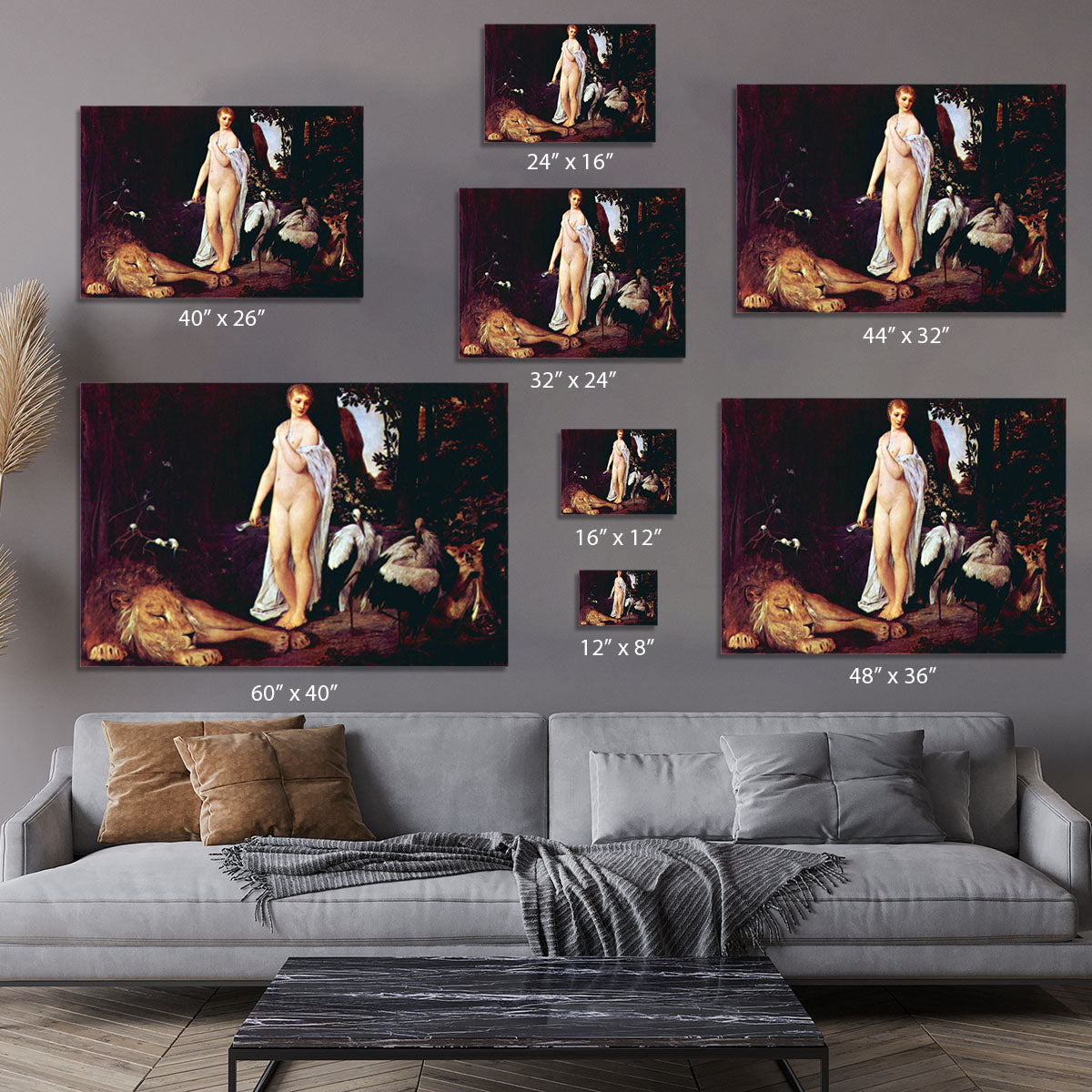 Fable by Klimt Canvas Print or Poster - Canvas Art Rocks - 7