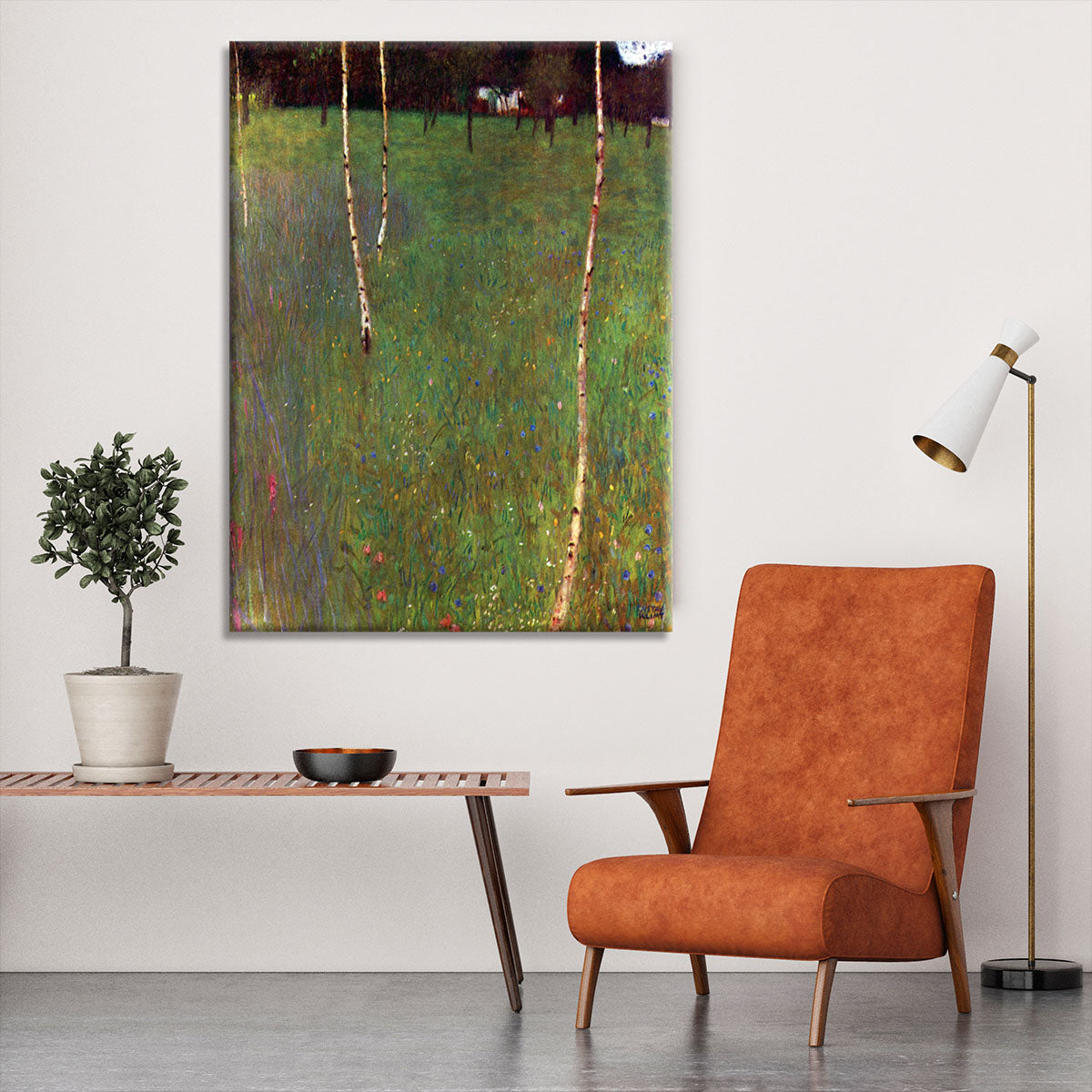 Farmhouse by Klimt Canvas Print or Poster - Canvas Art Rocks - 6