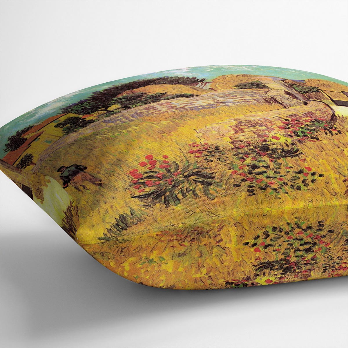 Farmhouse in Provence by Van Gogh Cushion