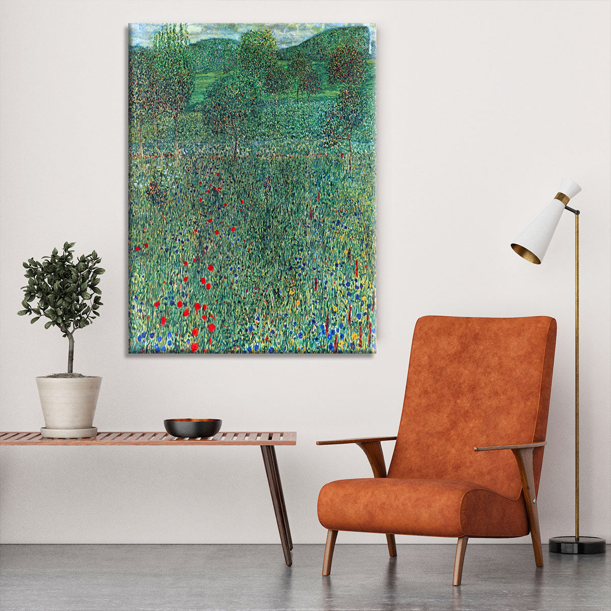 Female act with Animals by Klimt Canvas Print or Poster - Canvas Art Rocks - 6