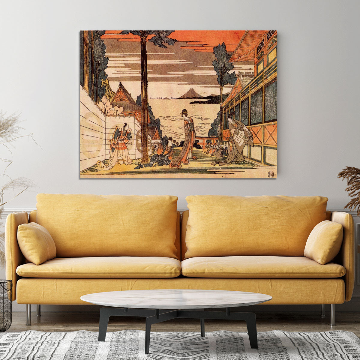 First act by Hokusai Canvas Print or Poster - Canvas Art Rocks - 4
