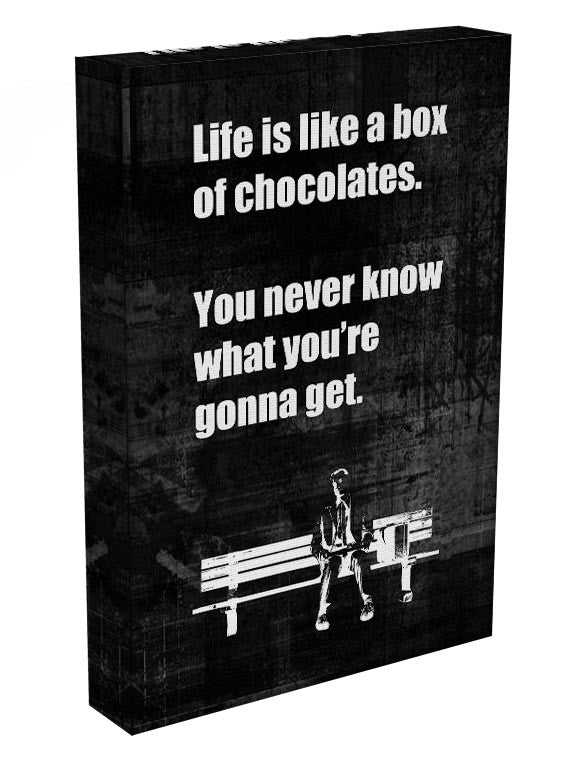 Forest Gump Box Of Chocolates Print - Canvas Art Rocks - 3