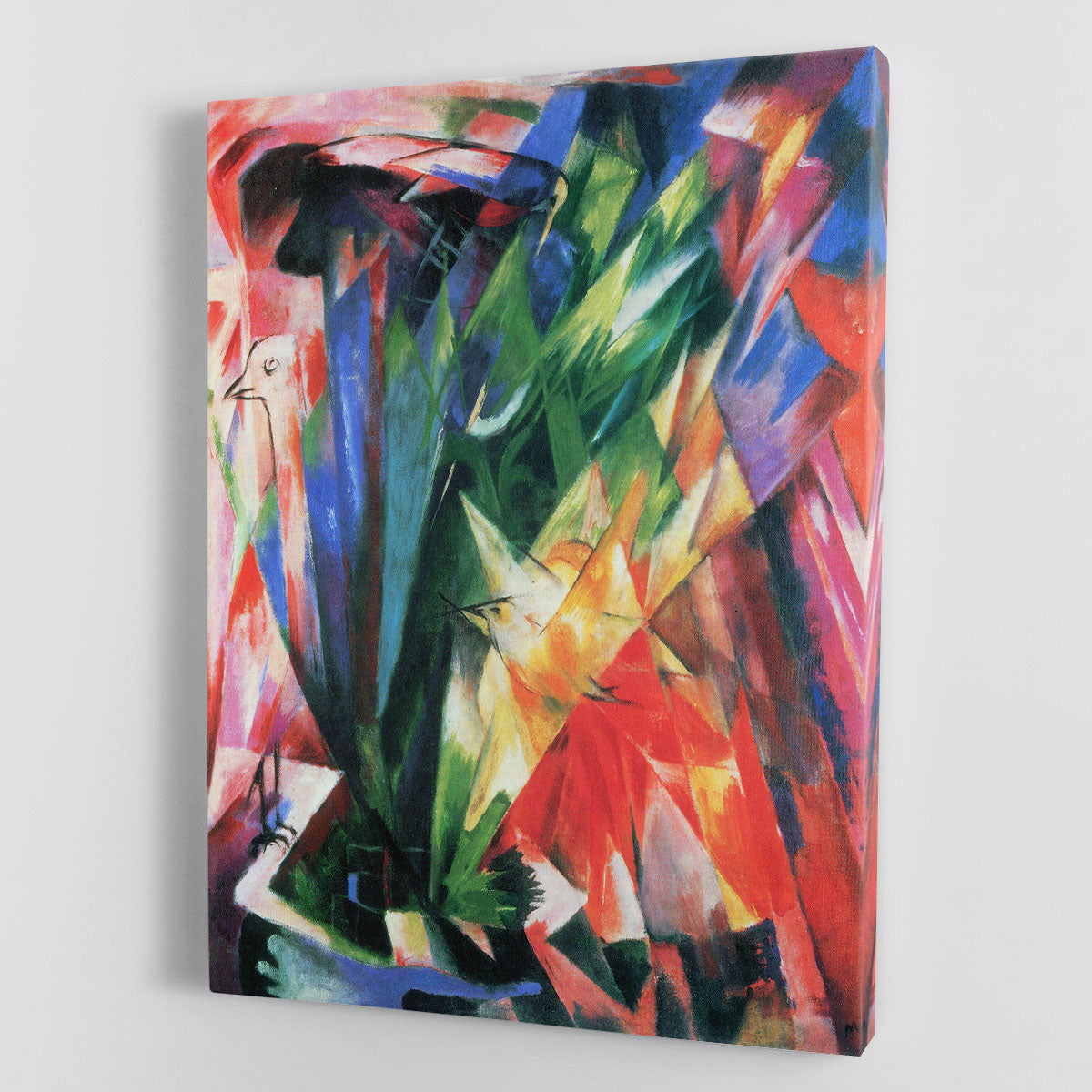 Fowl by Franz Marc Canvas Print or Poster - Canvas Art Rocks - 1