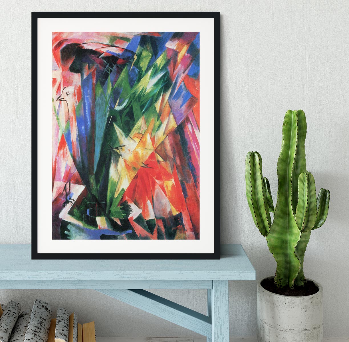 Fowl by Franz Marc Framed Print - Canvas Art Rocks - 1