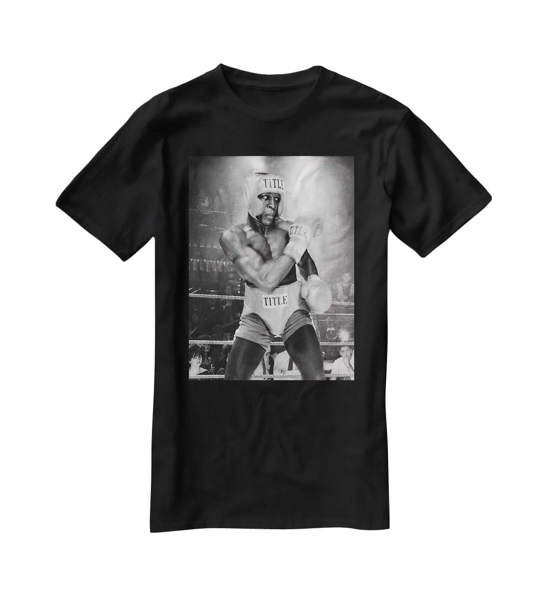 Frank Bruno in 1984 T-Shirt - Canvas Art Rocks - 1