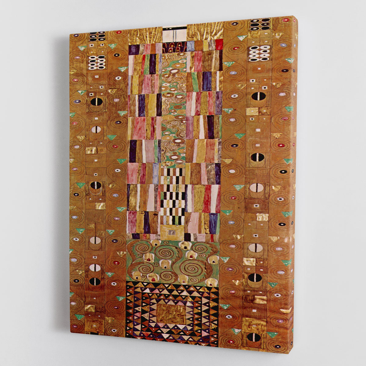 Frieze by Klimt Canvas Print or Poster - Canvas Art Rocks - 1